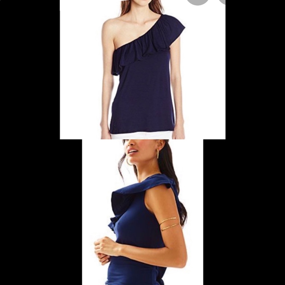 Lilly Pulitzer Neveah One Shoulder Top